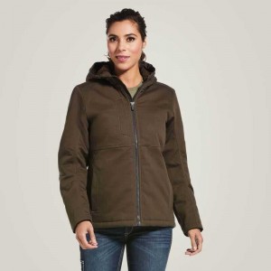 Ariat Rebar DuraCanvas Insulated Jacket Wren | 684OKGQZD