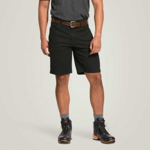 Ariat Rebar DuraStretch Made Tough 10' Short Black | 205GSOUFE