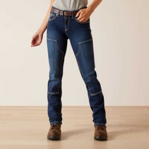 Ariat Rebar DuraStretch Riveter Double Front Straight Jean Riveter | 245OSPYDJ