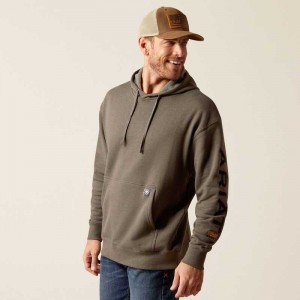 Ariat Rebar Graphic Hoodie Olive / Black | 457ACKNLJ