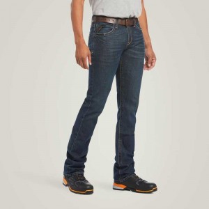 Ariat Rebar M7 DuraStretch Edge Stackable Straight Leg Jean Bodie | 624LTCBIS