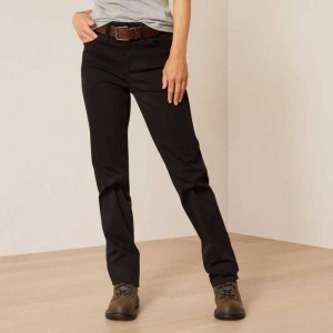 Ariat Rebar PR Made Tough Straight Pant Black | 531SHCVBJ