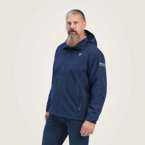 Ariat Rebar Stormshell Waterproof Jacket Navy | 034NMZPWD