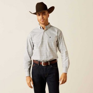 Ariat Reign Classic Fit Shirt White | 983YKTRQX