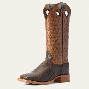 Ariat Relentless Winner's Circle Western Boot Chocolate | 847ILEKOG