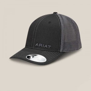 Ariat Rev Snapback Cap Black | 104COTPAV