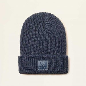 Ariat Rib Knit Insulated Cap Deep Blue | 251RUGYBD