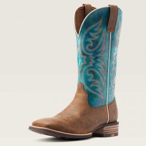 Ariat Ricochet Cowboy Boot Brown | 853YLRTEO