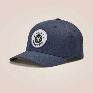 Ariat Round logo patch cap Blue | 623MFWLEY