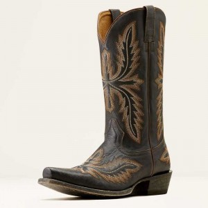 Ariat Ryman Western Boot Black | 780SDQBOG