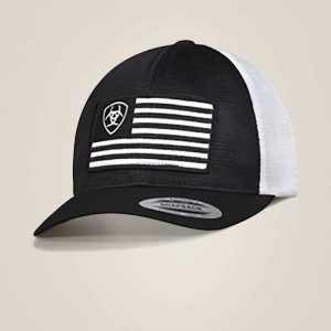 Ariat Shield flag mesh cap Black | 270EZQDLK