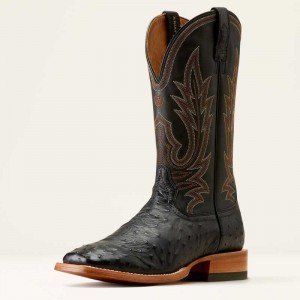 Ariat Showboat Cowboy Boot Black / Black | 359LNCVHM