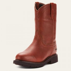 Ariat Sierra Waterproof Work Boot Sunshine | 614ENDZGJ