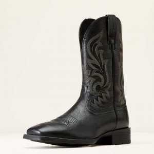 Ariat Slim Zip Ultra Western Boot Black | 780PJUDNF