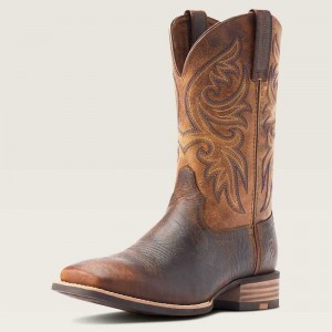 Ariat Slingshot Cowboy Boot Brown | 957FJKPHY