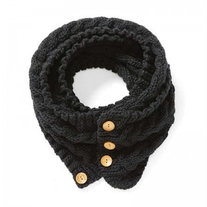 Ariat Snug Cable Scarf Black | 204BDQSFR