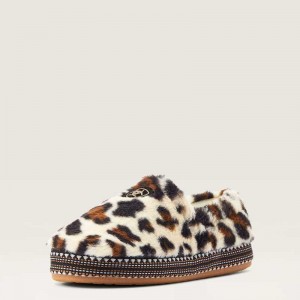 Ariat Snuggle Cream Leopard | 732PLKIBW