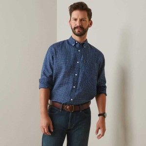 Ariat Sonoma Shirt Navy | 248MQKZPN