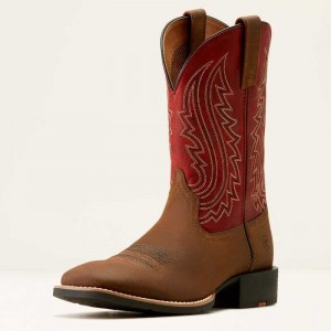 Ariat Sport Big Country Cowboy Boot Light Red | 530DALIGQ