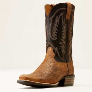 Ariat Stadtler Cowboy Boot Brown | 503AOVCDS