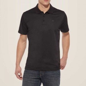 Ariat TEK Polo Black | 592CTGPVB