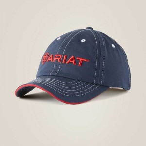 Ariat Team II Cap Navy Red | 168LJMHVA