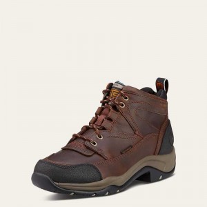 Ariat Terrain Waterproof Boot Copper | 419JCAYDN