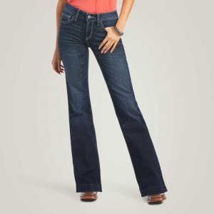 Ariat Trouser Perfect Rise Aisha Wide Leg Jean Missouri | 381HJKZDU