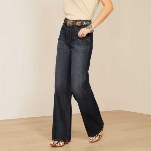 Ariat Ultra High Rise Jasmine Tomboy Wide Leg Jeans Arizona | 159WKOTNS