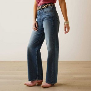 Ariat Ultra High Rise Tomboy Wide Jean Moana | 742UMFCTS