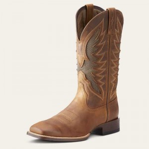 Ariat VentTEK Ultra Western Boot Brown | 107UTJIAR