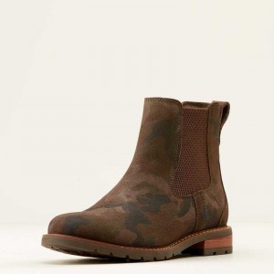 Ariat Wexford Chelsea Boot Camo | 097AQEJYU