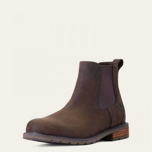 Ariat Wexford Waterproof Chelsea Boot Java | 694DRLZBN