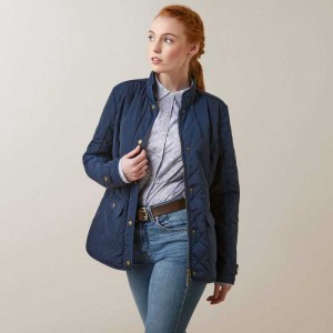 Ariat Woodside Jacket Navy | 093DKWPBQ