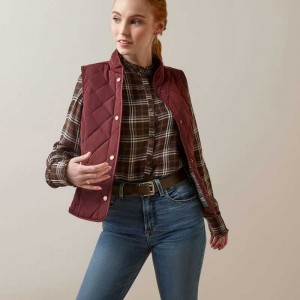 Ariat Woodside Vest Brown | 948LRCVMZ