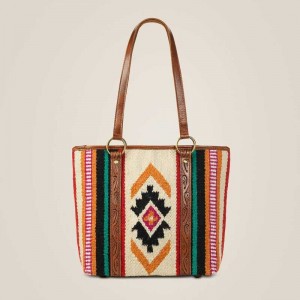 Ariat Wool Blanket Tote Multicolor | 160CDPWAN