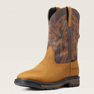 Ariat WorkHog XT BOA Waterproof Work Boot Aged Bark | 247WTZVXI