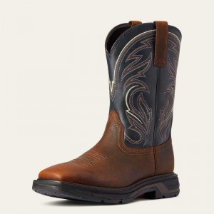 Ariat WorkHog XT Cottonwood Work Boot Brown | 208NPYXJS