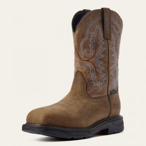 Ariat WorkHog XT Waterproof Work Boot Brown | 176MLRHGB