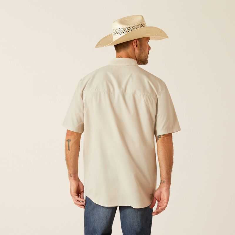 Ariat 360 AirFlow Classic Fit Shirt Silver | 150AFWTLH