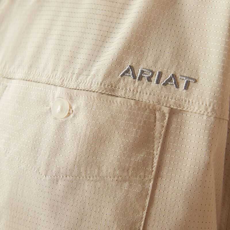 Ariat 360 AirFlow Classic Fit Shirt Silver | 150AFWTLH