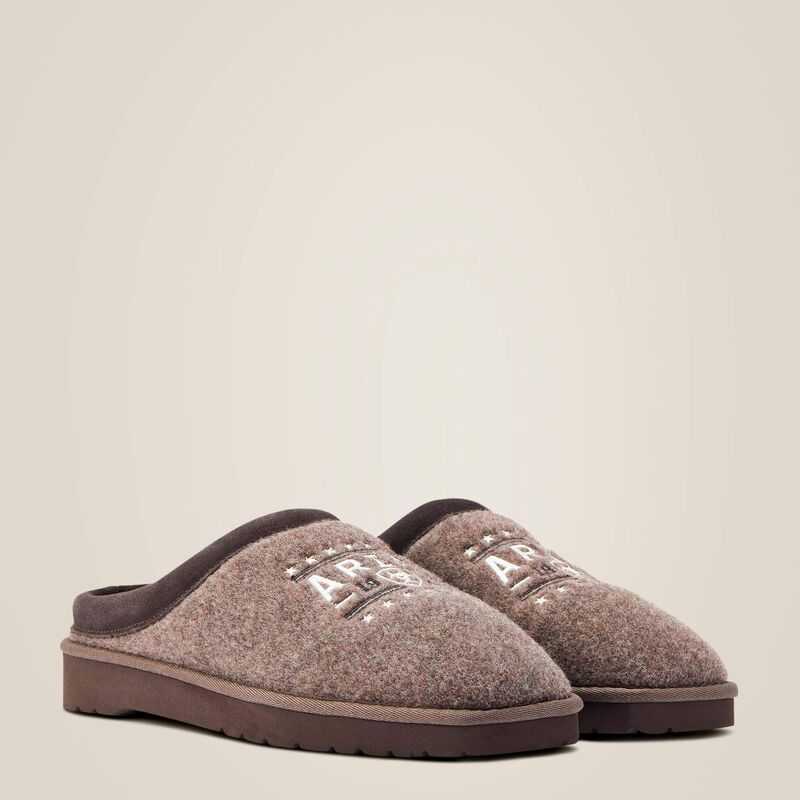 Ariat 93 Liberty Square Toe Slipper Brown | 284DJGRFN