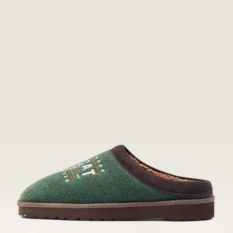 Ariat 93 Liberty Square Toe Slipper Green | 917XDYKVR