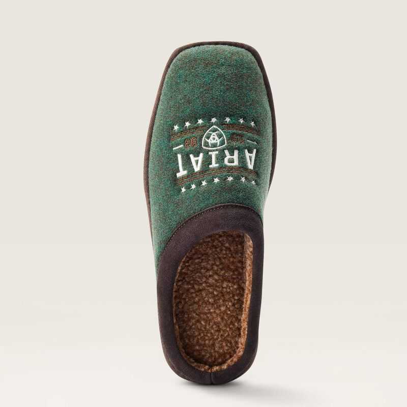 Ariat 93 Liberty Square Toe Slipper Green | 917XDYKVR