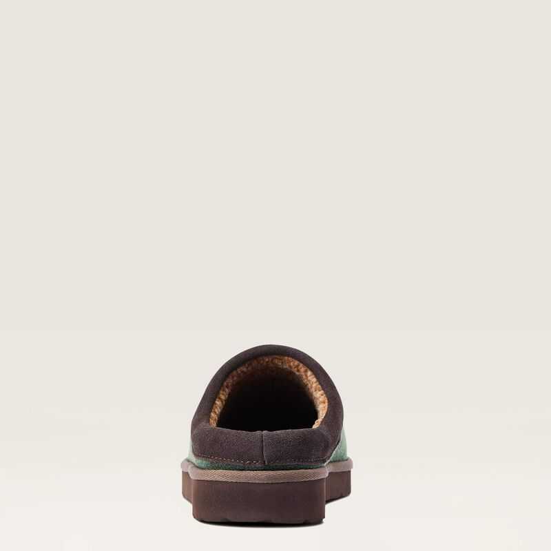 Ariat 93 Liberty Square Toe Slipper Green | 917XDYKVR