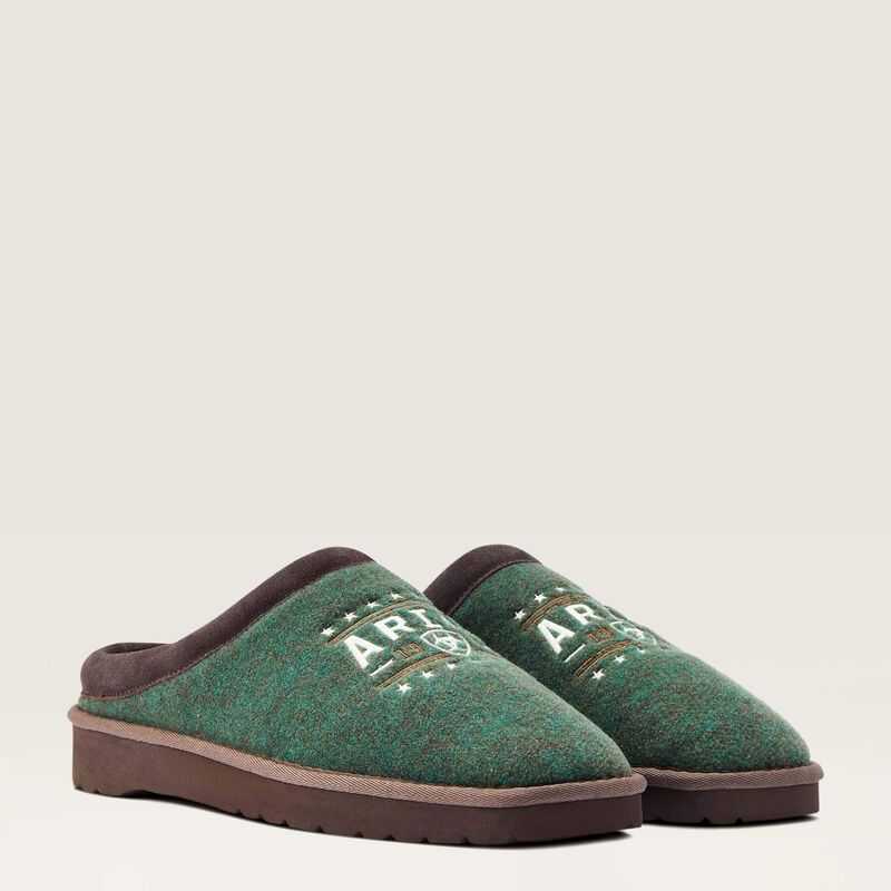 Ariat 93 Liberty Square Toe Slipper Green | 917XDYKVR