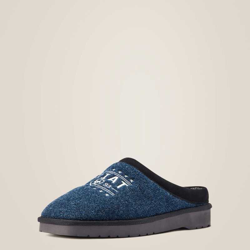 Ariat 93 Liberty Square Toe Slipper Navy | 620TCXJIH