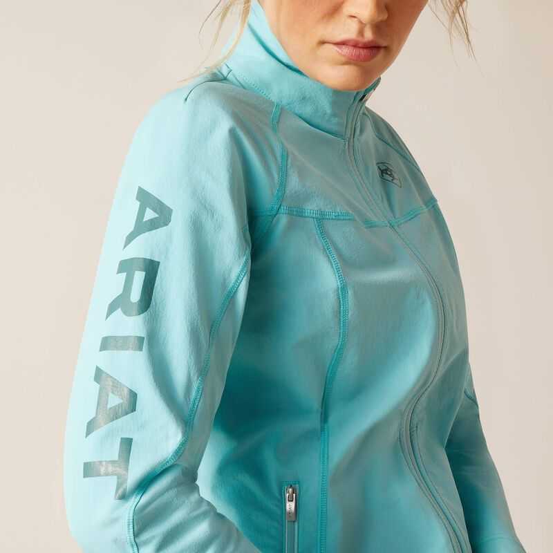 Ariat Agile Softshell Jacket Blue | 158OGAHCQ