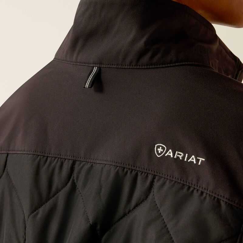 Ariat Ambroise Insulated Scrub Jacket Black | 286ETGYWX