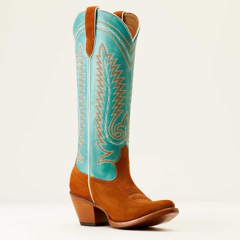 Ariat Ambrose Western Boot Turquoise | 954NHLWMX